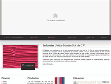 Tablet Screenshot of maritex.com.mx